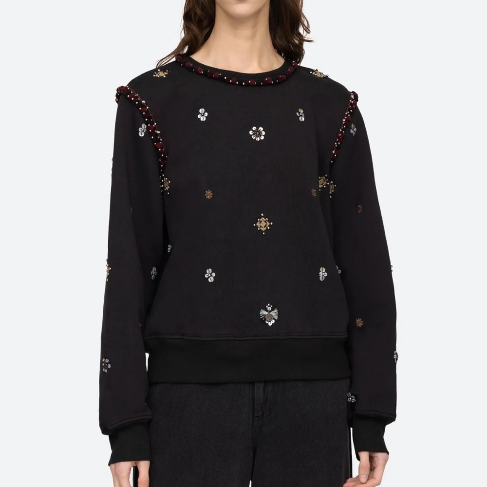 Sea Maja embroidered sweatshirt